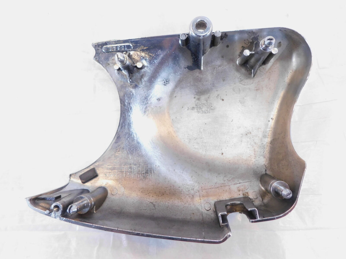 Honda VT1100 VT1100C Shadow 1100 Sabre & ACE Chrome Left Rear Engine Motor Cover - C3 Cycle