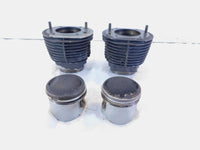 1977 1978 1979 1980 BMW Airhead R80 Engine Motor Cylinder Barrel Jugs w/ Pistons - C3 Cycle