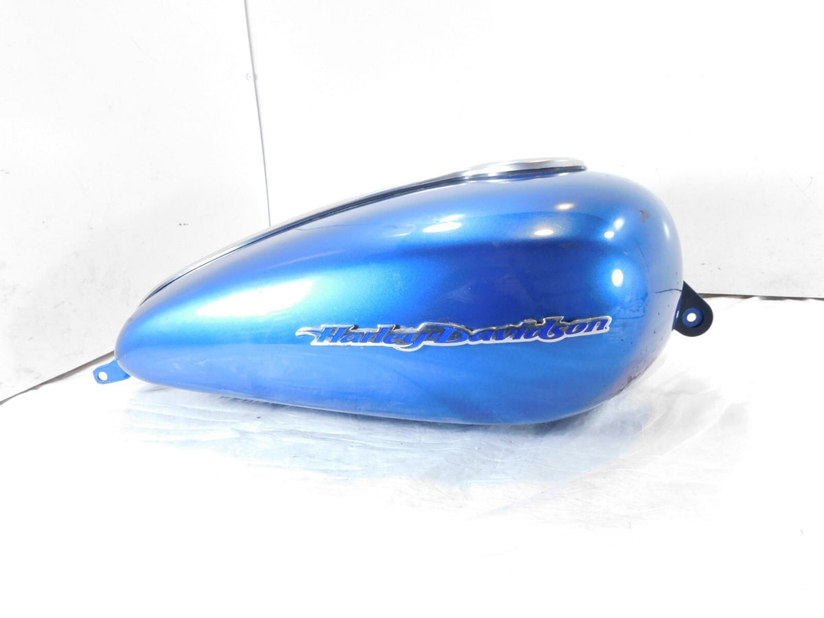 Harley Davidson Sportster 883 & 1200 Custom & Low Blue 4.5 Gallon Fuel Gas Tank