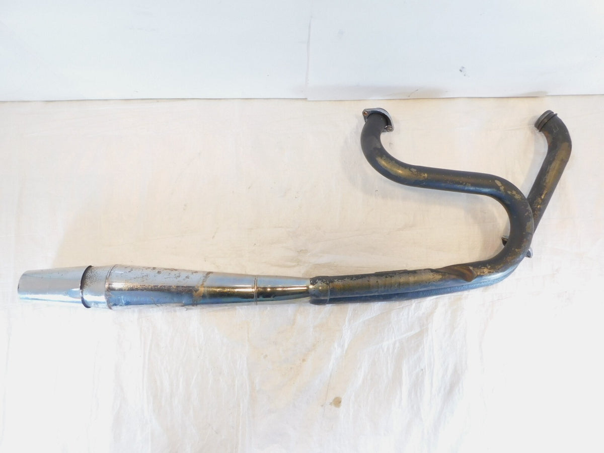 Harley Davidson Dyna Wide Glide 2into1 Header Pipe Exhaust System - Damage - C3 Cycle