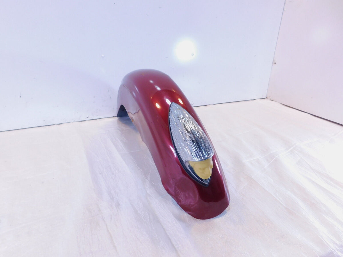 2000 2001 2002 2003 Indian Gilroy Scout Red Front Wheel Mudguard Cover Fender - C3 Cycle