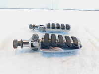 Harley Touring FXR Dyna Sportster & Softail Metal & Rubber Footpegs Footrests - C3 Cycle