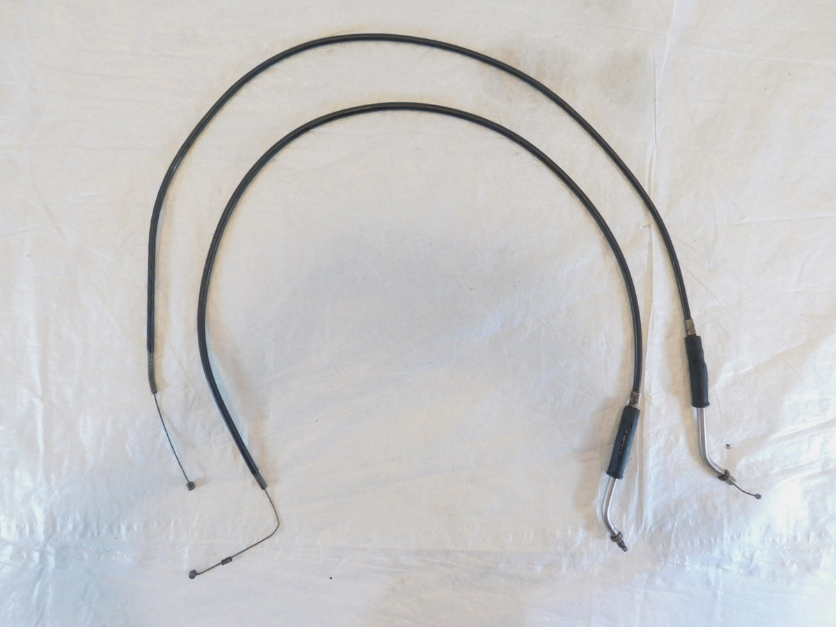 Harley Davidson Sportster 883 & 1200 Hugger & Deluxe Throttle & Idle Cables - C3 Cycle