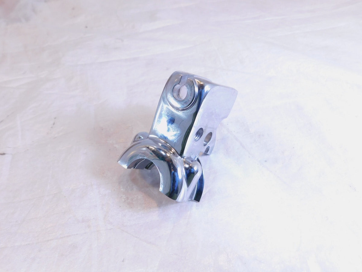 Harley Shovelhead Evo Touring Electra Glide Softail Chrome Clutch Lever Bracket - C3 Cycle