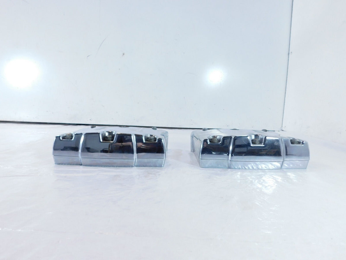 Harley Davidson Touring Dyna & Softail Chrome Cylinder Head Rocker Boxes - C3 Cycle