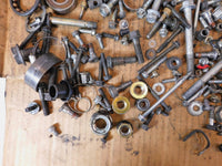 98 Honda VTR1000 Super Hawk Firestorm 1000 Nut Bolt & Bracket Hardware Parts Lot - C3 Cycle