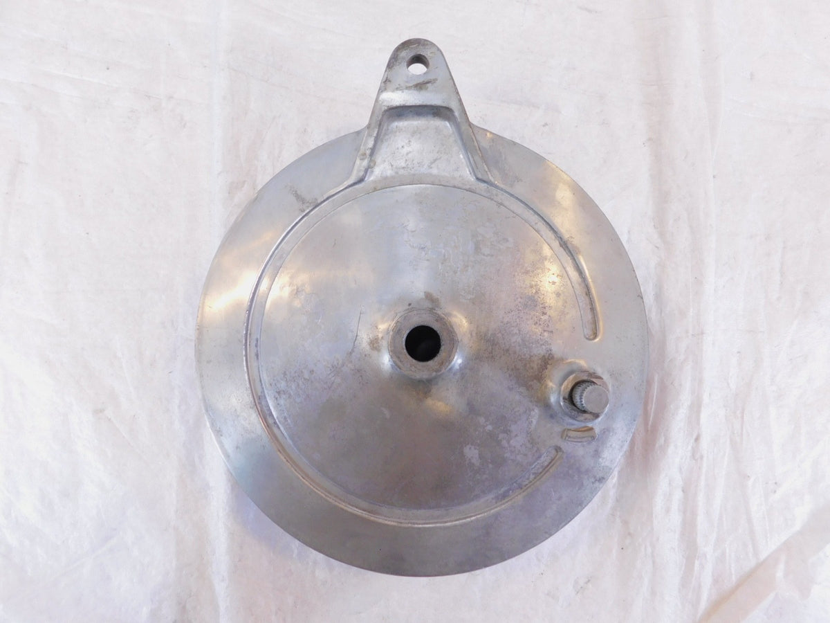 Yamaha XJ750 Maxim 750 Rear Wheel Brake Drum Hub Cover Plate Shoes - C3 Cycle