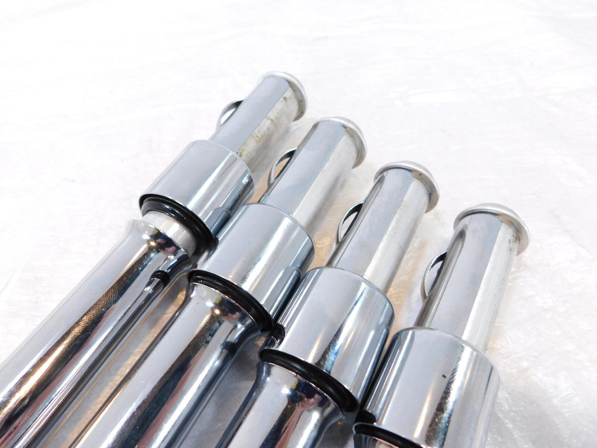 Set Harley Davidson Electra Glide Dyna & Softail Push Rod Pushrod Cover Tubes - C3 Cycle