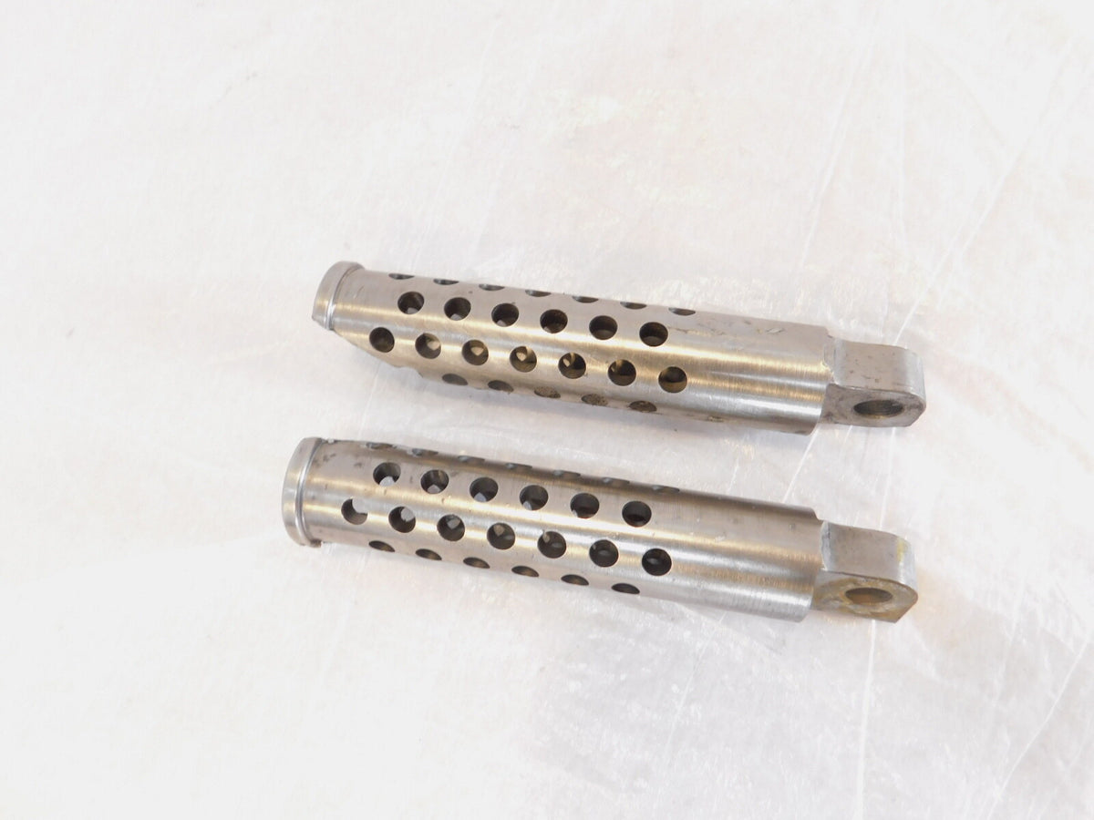 Harley Davidson FXR Dyna Sportster & Softail Silencer Style Footpegs Footrests - C3 Cycle
