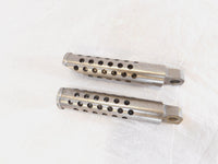 Harley Davidson FXR Dyna Sportster & Softail Silencer Style Footpegs Footrests - C3 Cycle