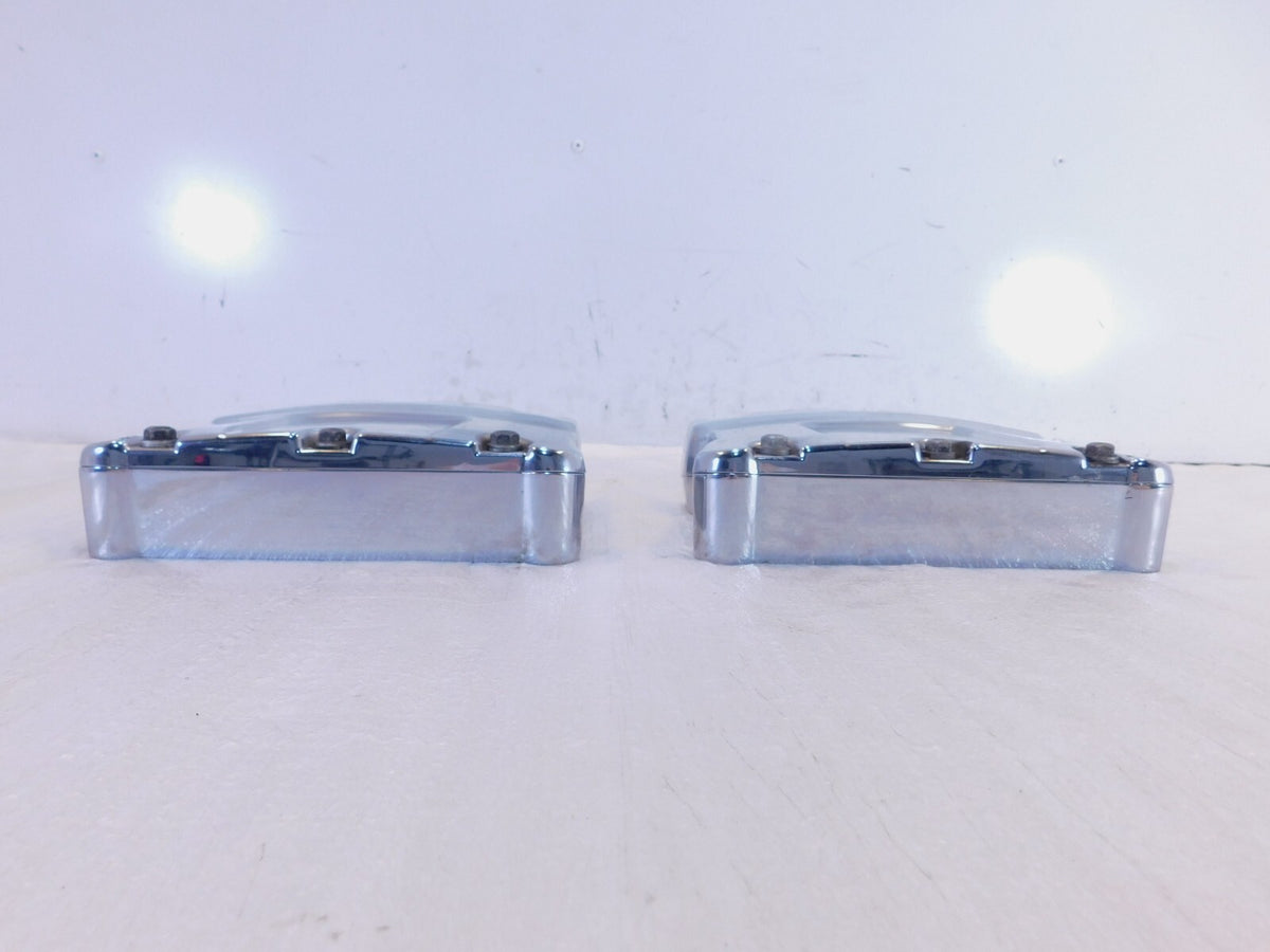 Harley Davidson Touring Dyna & Softail Chrome Cylinder Head Rocker Boxes - C3 Cycle