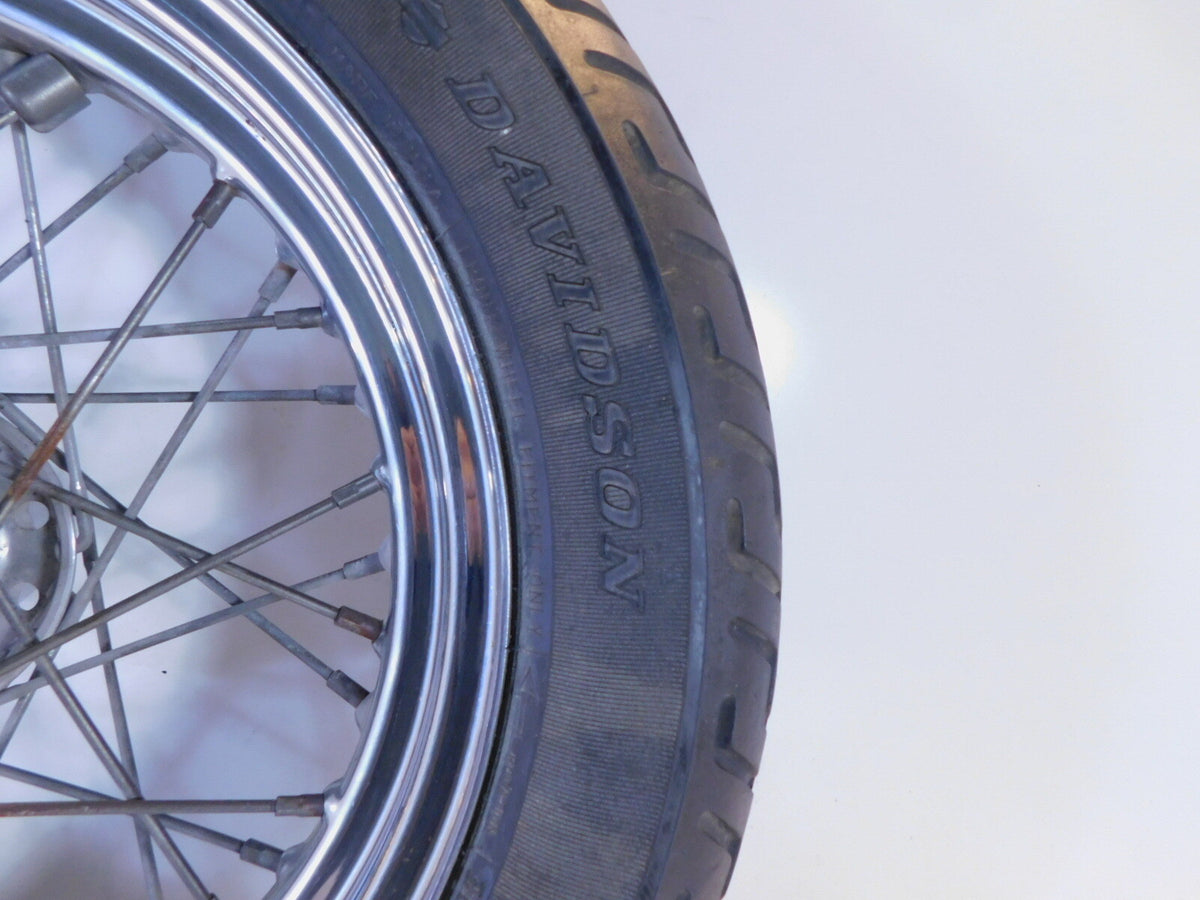 Harley Davidson EVO Softail Heritage Classic Laced Front Wheel Rim & Tire - C3 Cycle
