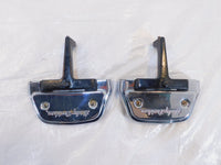 Harley Davidson Road King Electra Glide Chrome Passenger Footrest Footboards - C3 Cycle