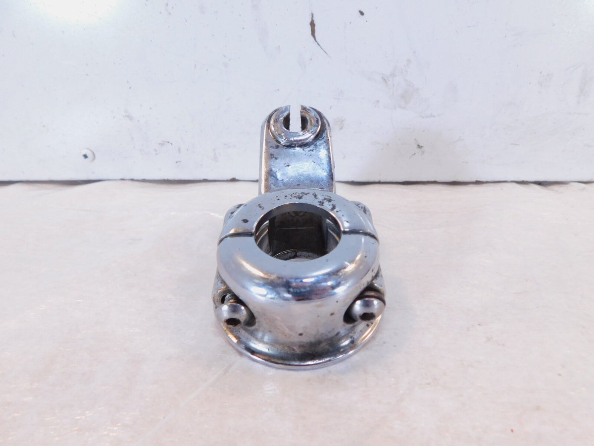 Harley Touring Dyna Softail & Touring Chrome Clutch Lever Perch Mount Bracket - C3 Cycle