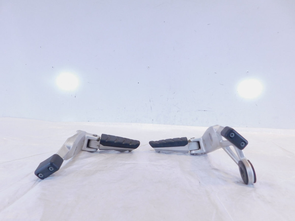 2005-2010 BMW R1200R R1200ST Rear Footrest Mount Plate Brackets & Foot Pegs - C3 Cycle