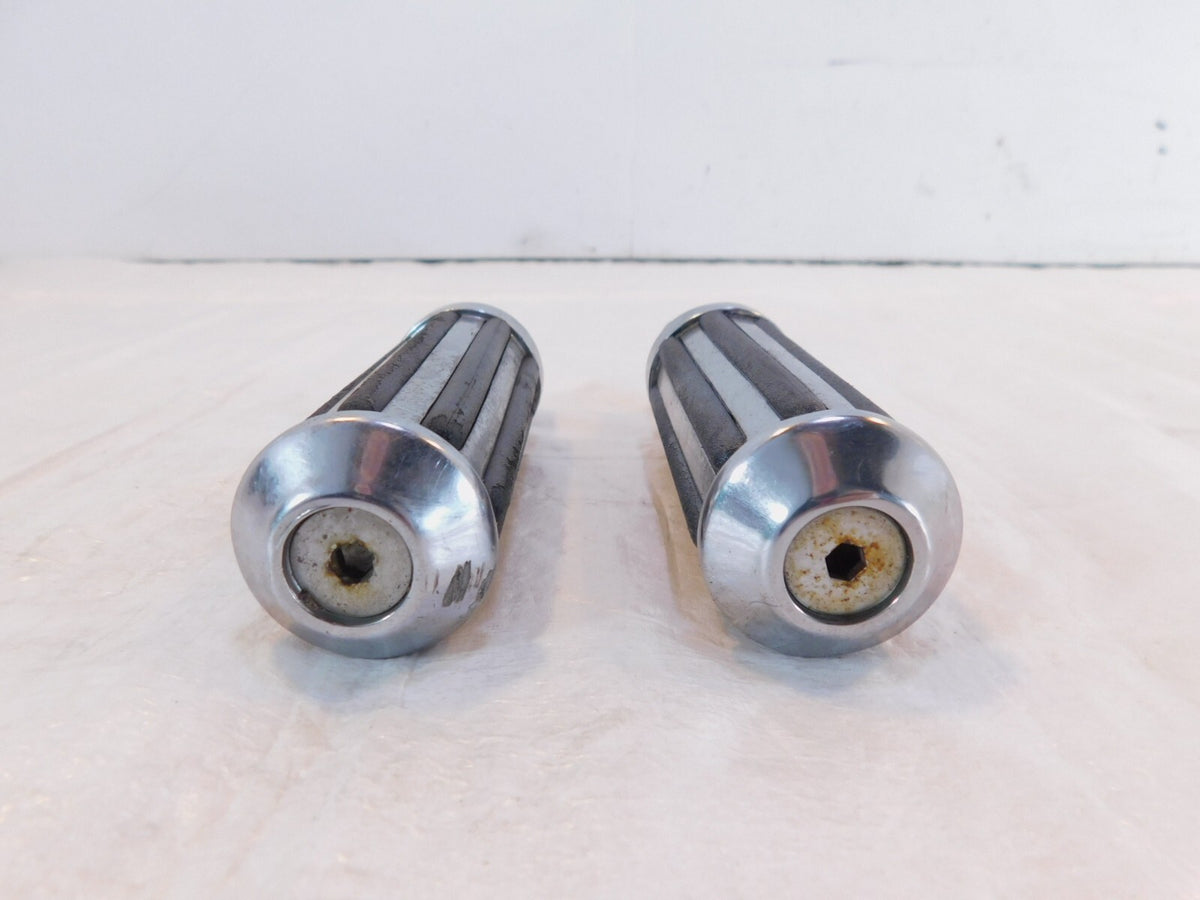 Pair Harley Touring FXR Dyna Sportster & Softail Black ISO Peg Footpeg Footrests - C3 Cycle