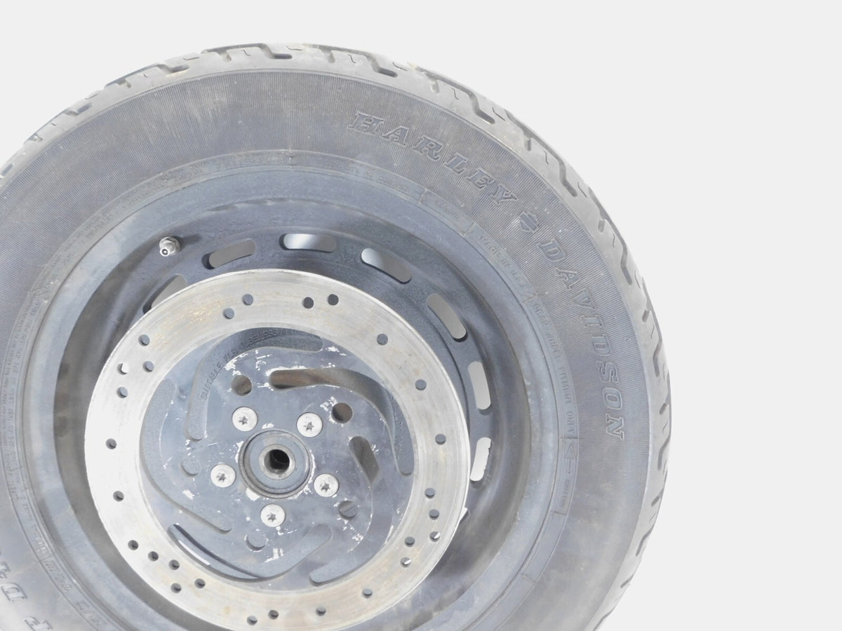 Harley Davidson Sportster 883 1200 & Softail Fat Boy Back Black Rear Wheel Rim