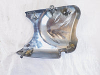 Honda VT1100 VT1100C Shadow 1100 Sabre Chrome Left Rear Engine Motor Cover - C3 Cycle