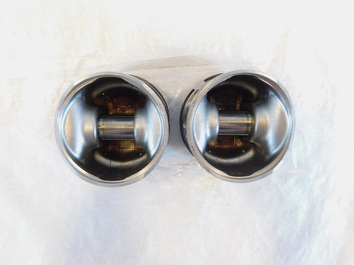 Pair Harley Davidson Sportster 883 Engine Motor Silver Cylinder Pistons Pair - C3 Cycle