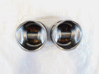 Pair Harley Davidson Sportster 883 Engine Motor Silver Cylinder Pistons Pair - C3 Cycle