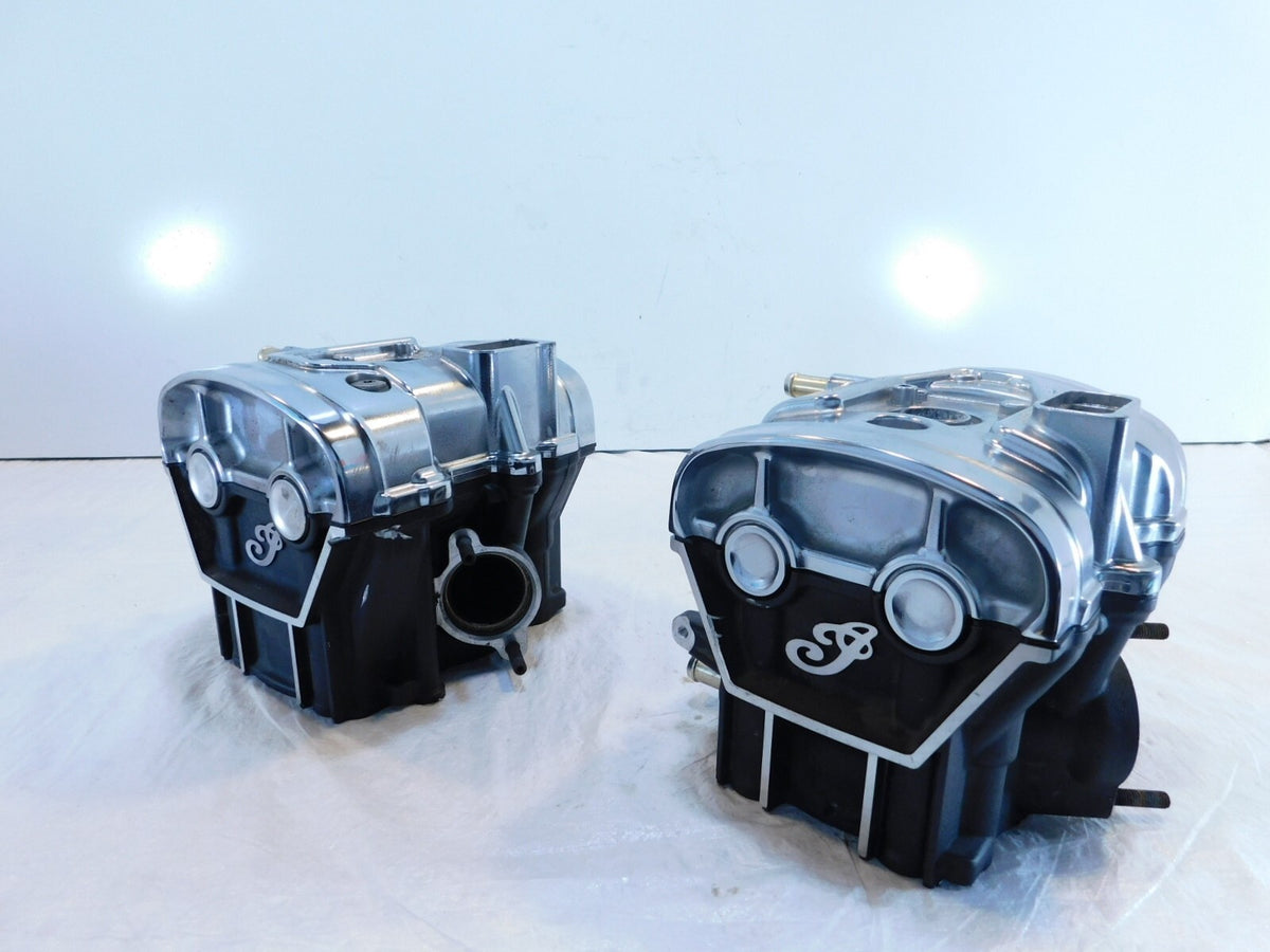 2017-2022 Indian Scout Sixty 1200 Bobber Front/Rear Engine Motor Cylinder Heads - C3 Cycle