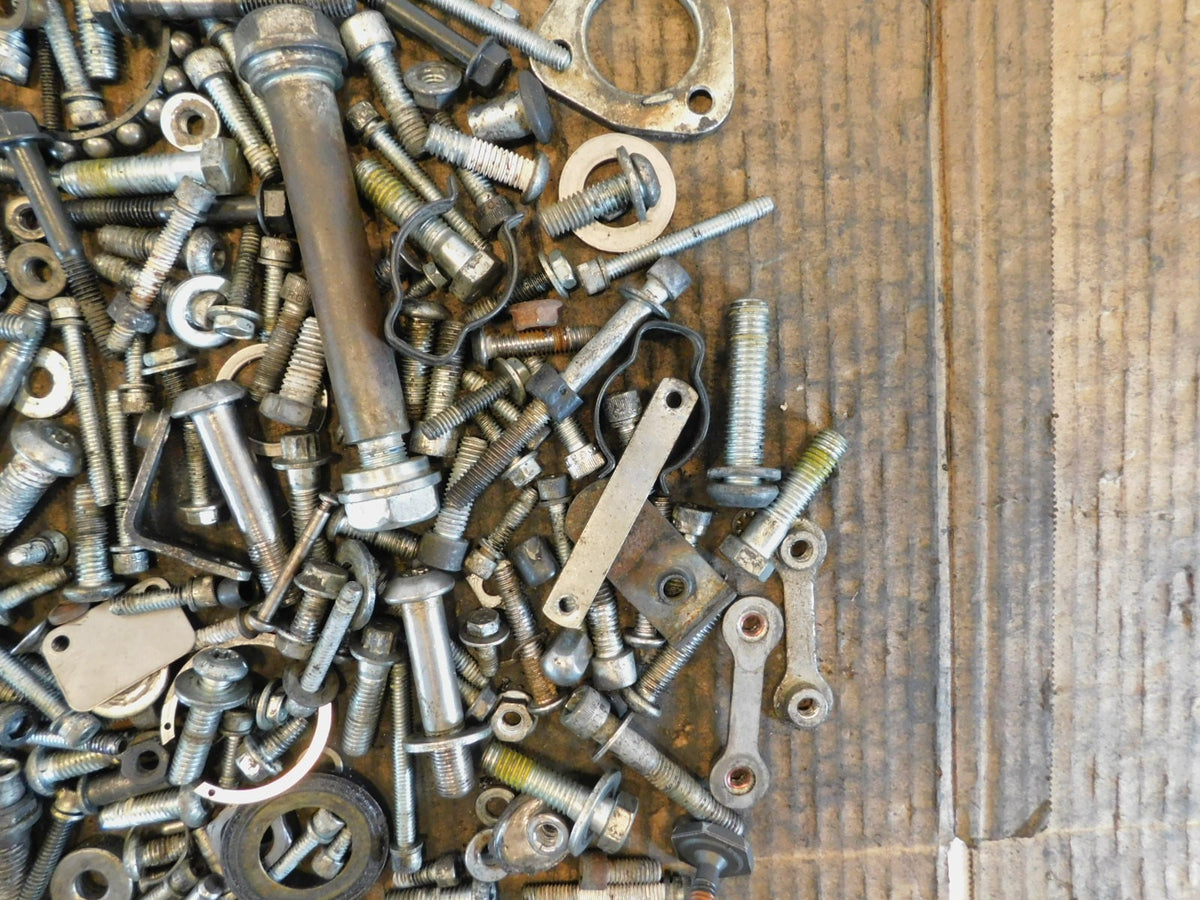 06 Harley Davidson Sportster XL1200C Custom Nuts Bolts Brackets Parts Box Lot - C3 Cycle