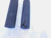 Harley Touring FXR Dyna Sportster & Softail Black Rubber Footpegs Footrests - C3 Cycle