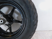 2012-2019 Yamaha YW50 Zuma 50 50F 50FX Black Front Wheel Rim & Tire 10" x 3.00" - C3 Cycle