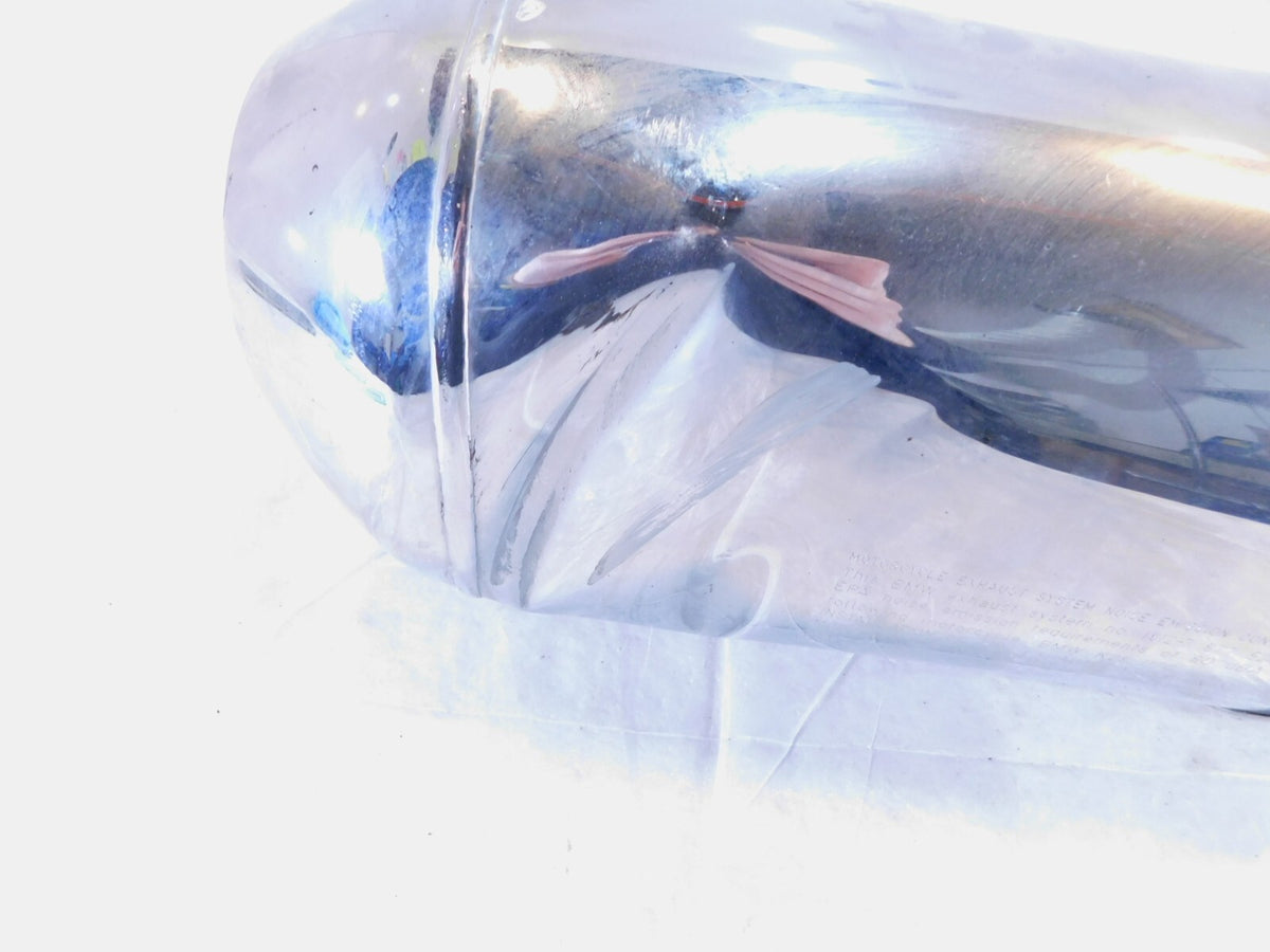 2005-09 BMW R900RT R900 RT R1200RT R1200 Chrome Rear Engine Exhaust Muffler Pipe - C3 Cycle