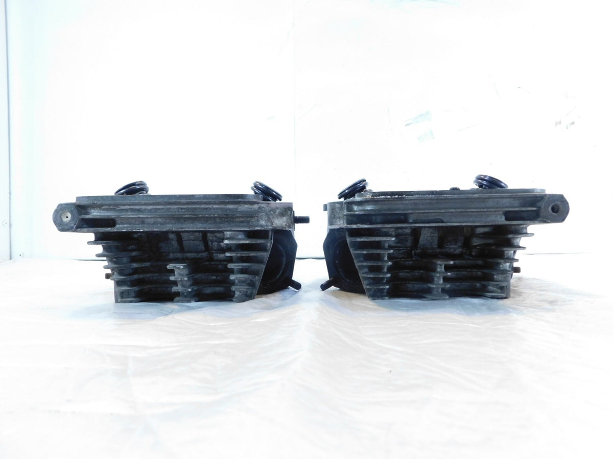 1988-1989 Harley Davidson Sportster 1200 Black Cylinder Heads Valves & Springs - C3 Cycle