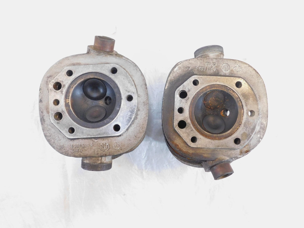 BMW Airhead R60 R60/5 Silver Engine Motor Cylinder Head w/ Valve Cover - C3 Cycle