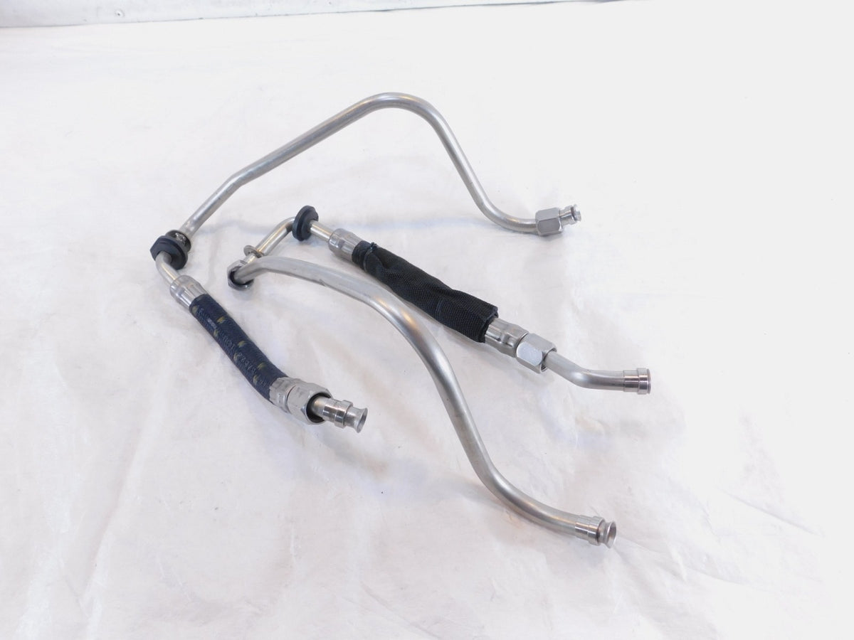 2002-2003 Harley Davidson V-Rod VRSC Vrod Engine Motor Oil Cooler Line Pipes - C3 Cycle