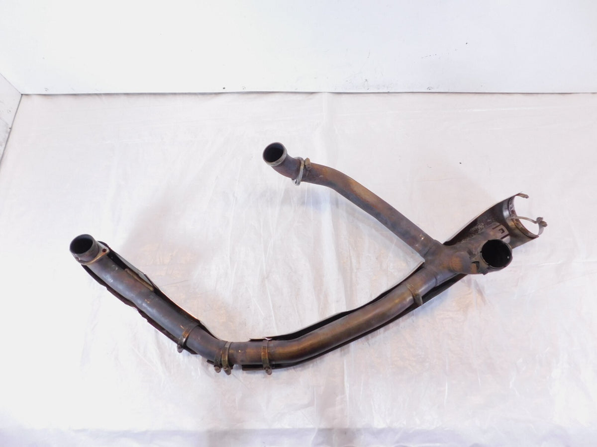 Kawasaki Vulcan 1700 Voyager Vaquero Exhaust Muffler Header Pipe & Heat Shields - C3 Cycle