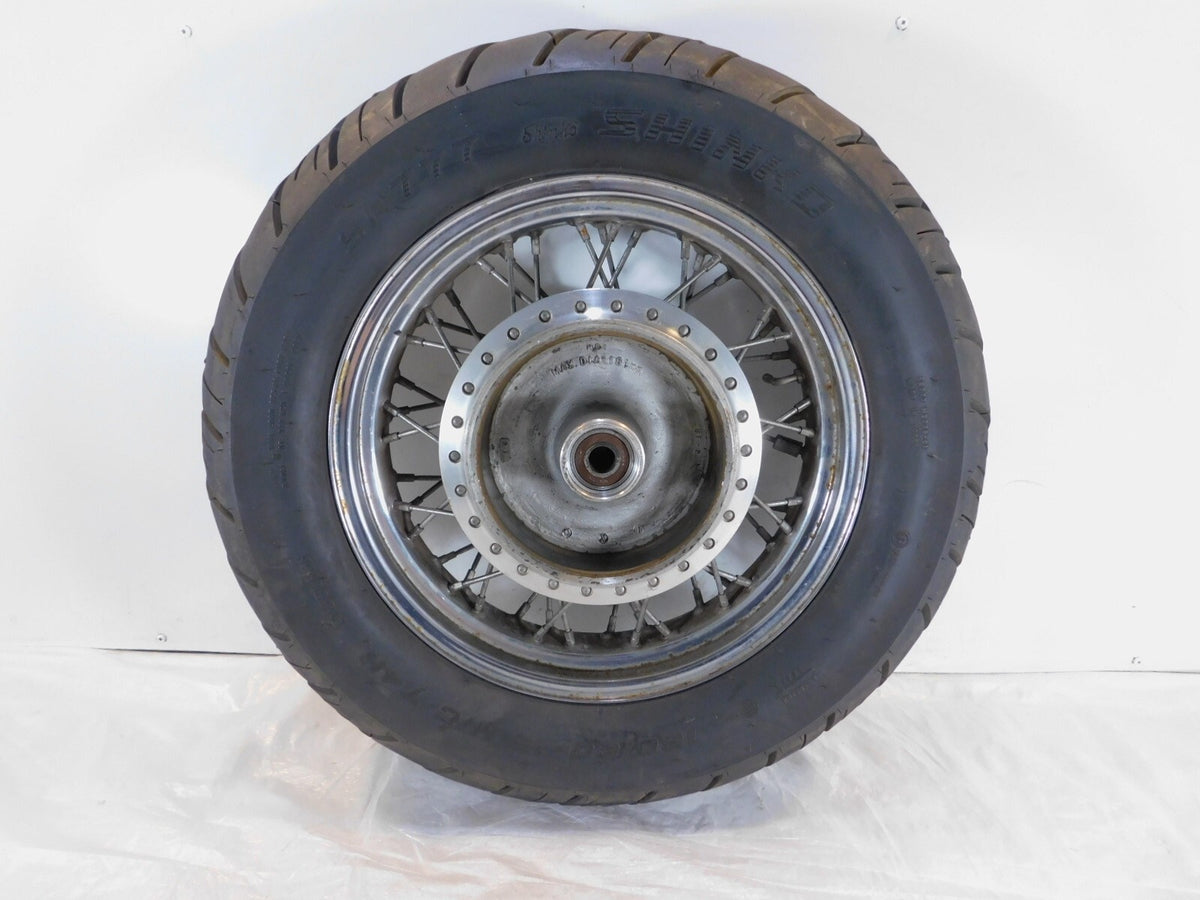2001-2007 Honda VT750 Shadow 750 VT750DC Spirit Chrome Spoked Rear Wheel Rim - C3 Cycle
