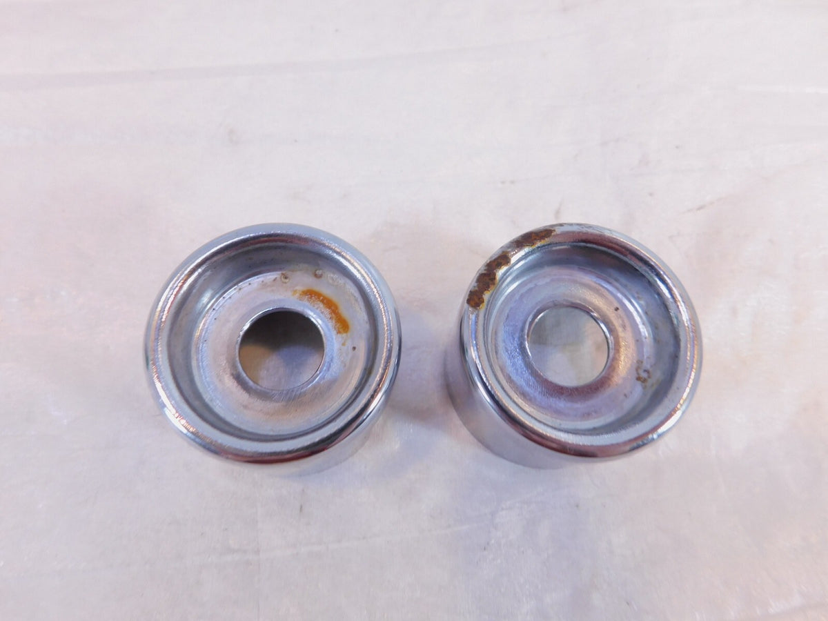Harley Davidson Sportster 883 & 1200 Rear Shock Absorber Upper Mount Bolt Covers - C3 Cycle