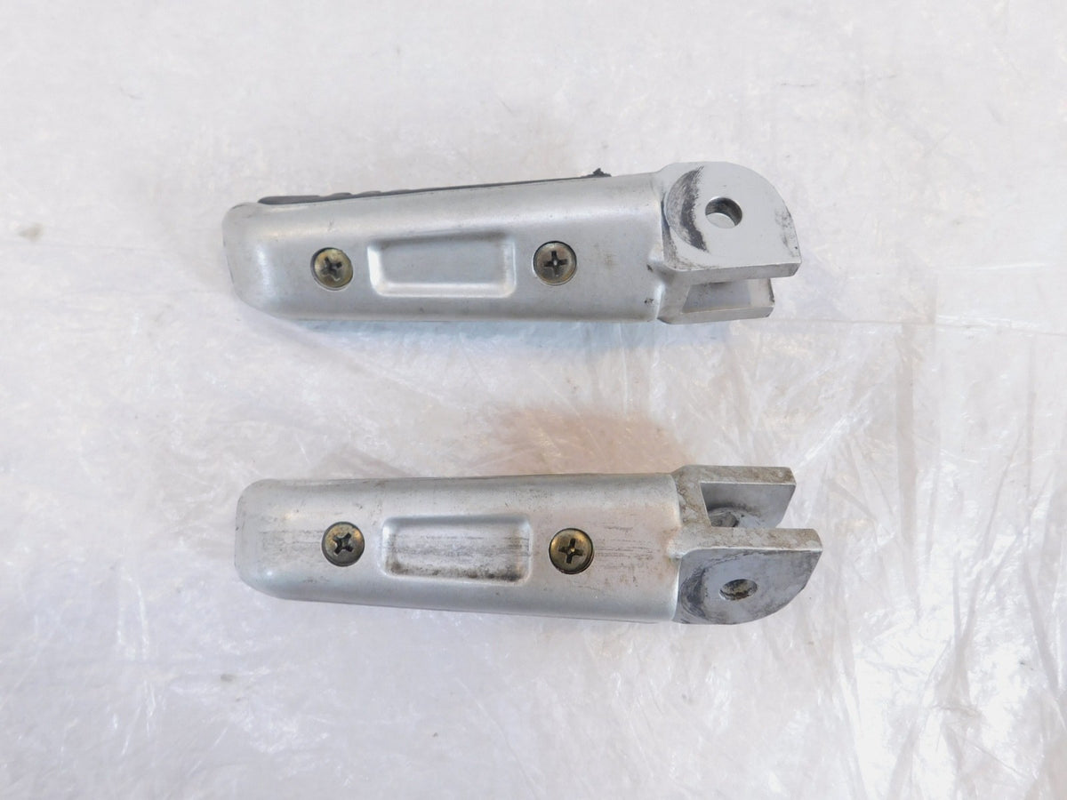 Ducati Sport Touring ST2 ST3 & ST4 S Silver Front Left/Right Footrest Foot Pegs - C3 Cycle