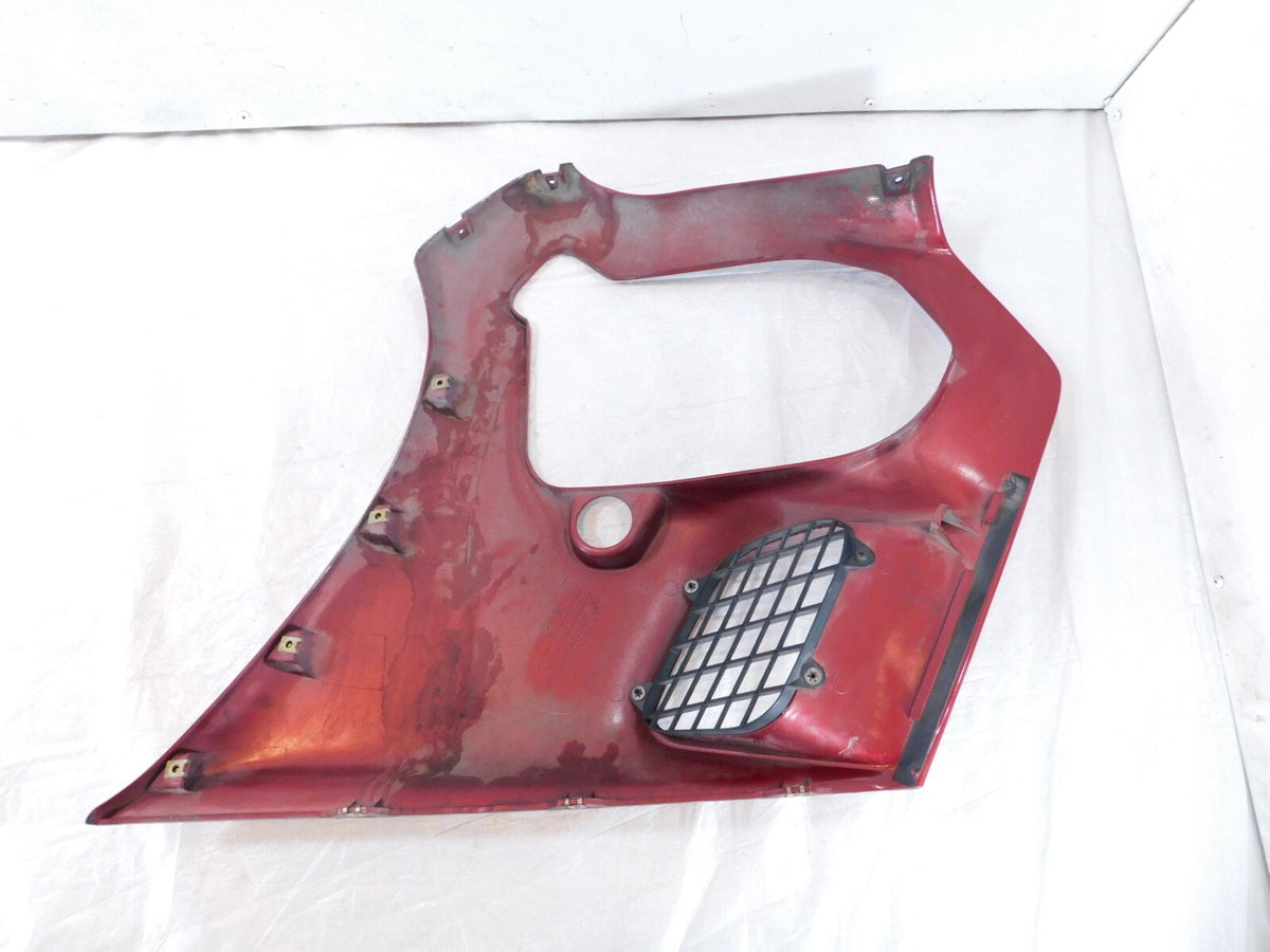 1992-1997 BMW K1100LT K1100 Red Left Side Lower Mid Fairing Cowling Panel Cover - C3 Cycle