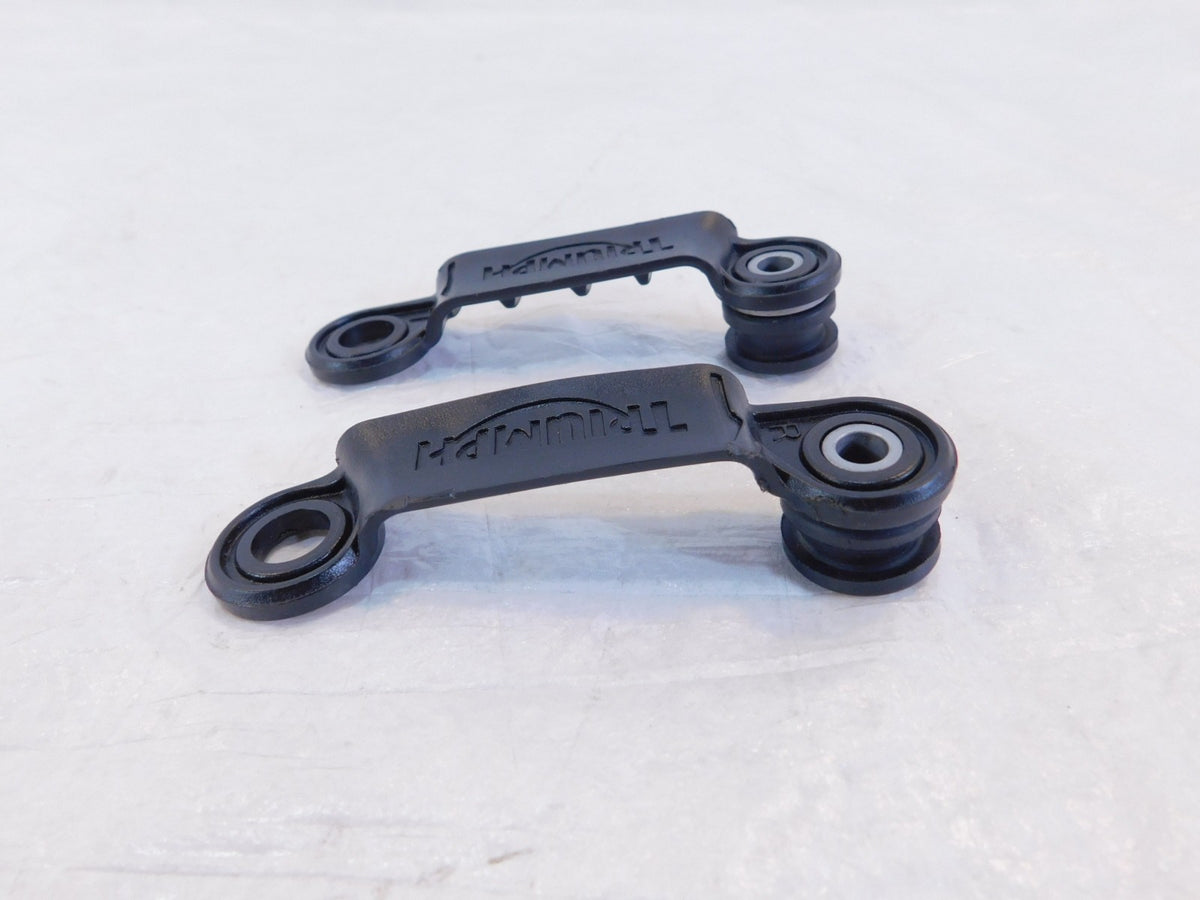 2013-2016 Triumph Street Triple 675 & 675 R Black Front Cable Guide Guides - C3 Cycle