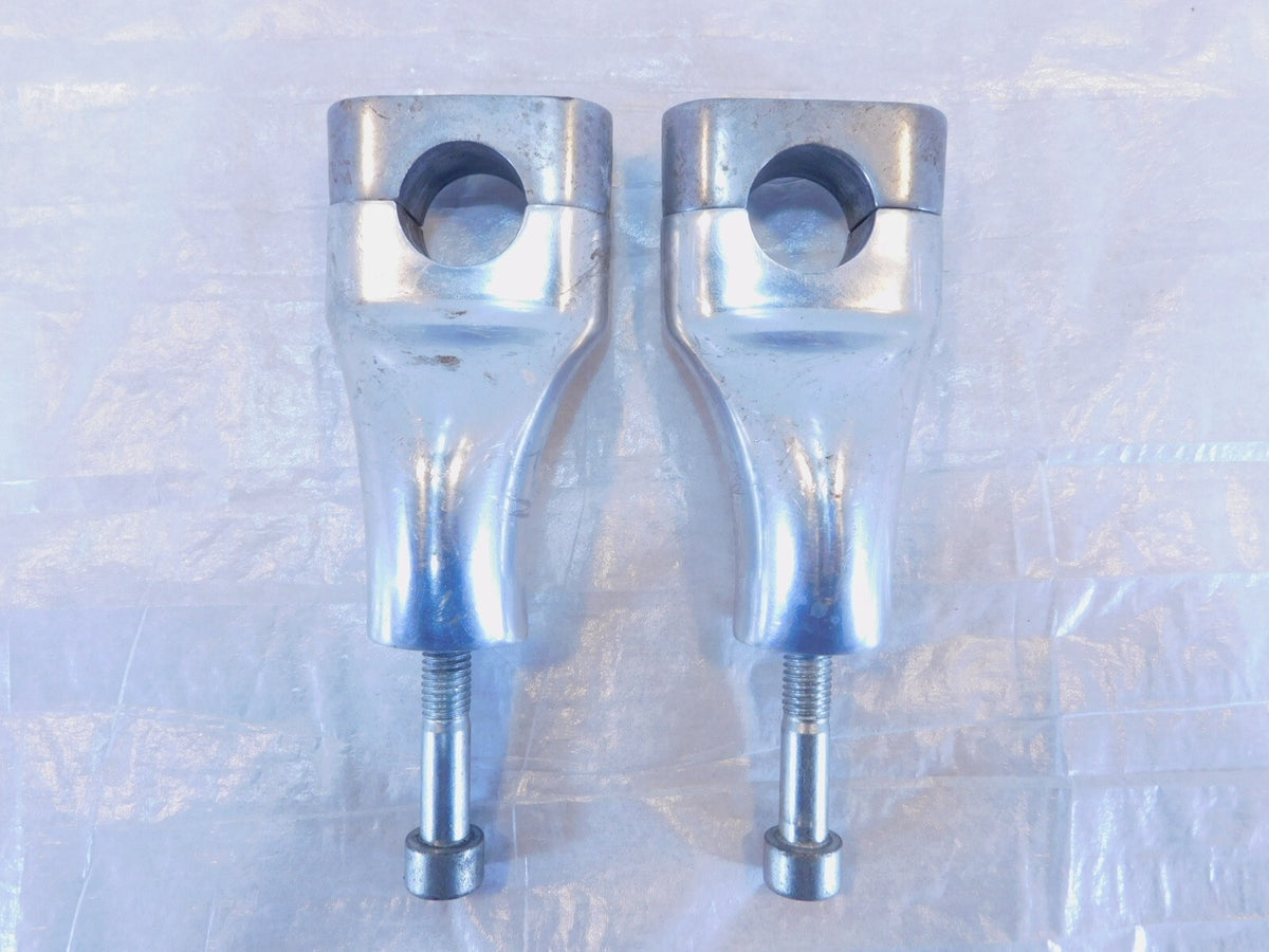 2000-2001 Victory V92 Sport Cruiser Left & Right Handlebar Riser Mount Brackets - C3 Cycle
