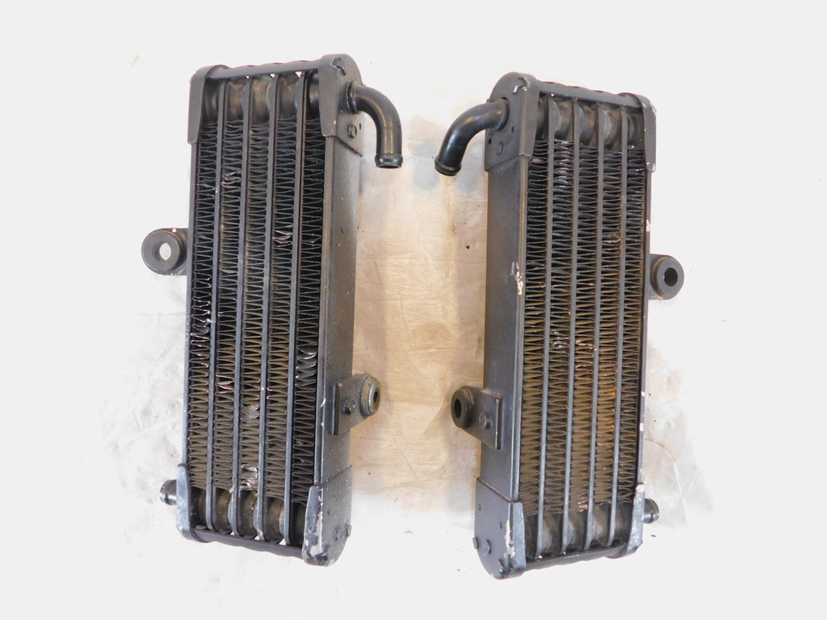Aprilia RSV1000R RSV 1000 Tuono R Black Left & Right Engine Motor Oil Coolers - C3 Cycle