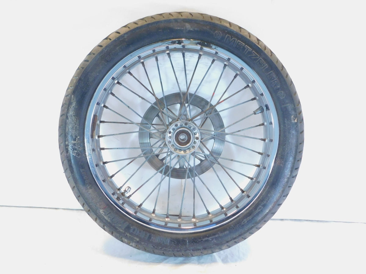 1986-2016 Suzuki Savage 650 LS650 Boulevard S40 Spoked Front Wheel Rim & Rotor - C3 Cycle