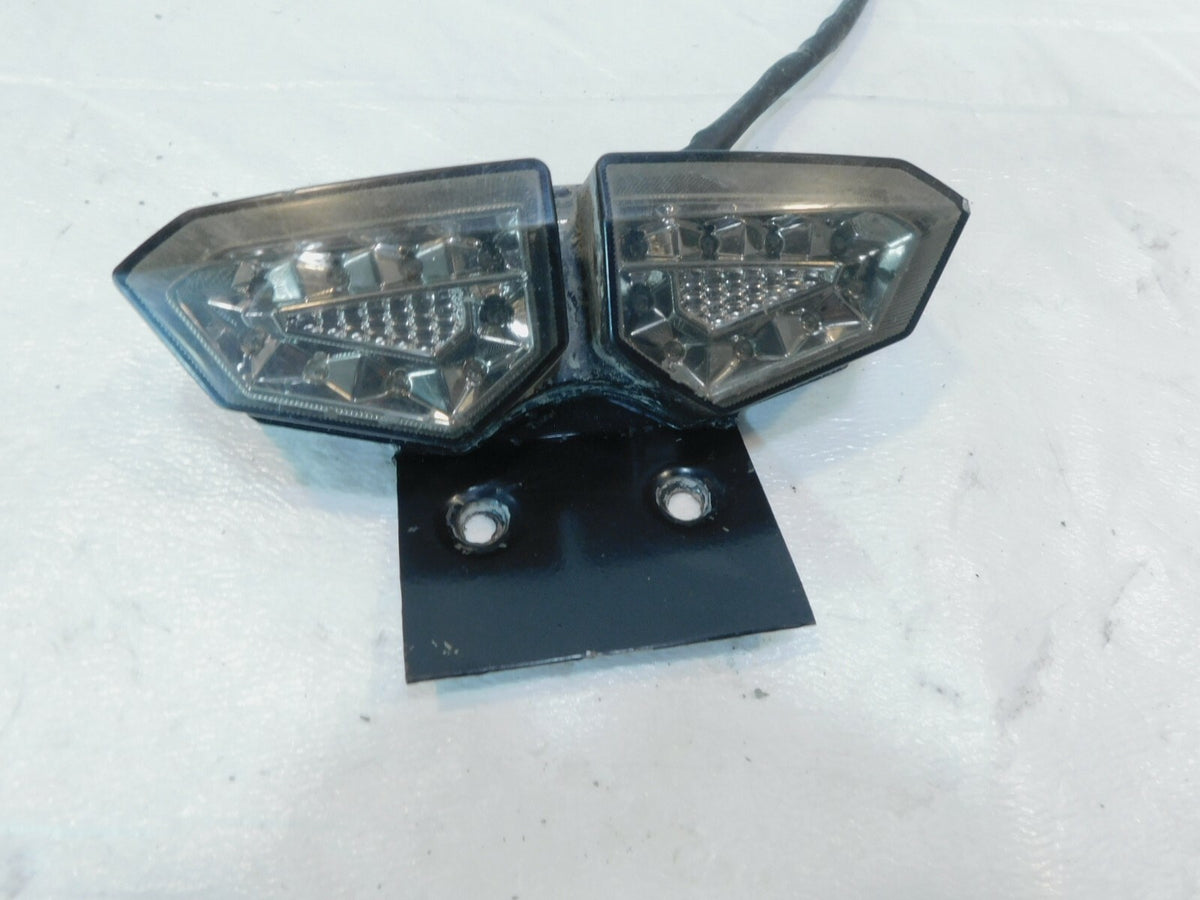 2004 04 Buell Firebolt XB9R XB12R Rear Tail Fender License Plate Bracket & Light - C3 Cycle