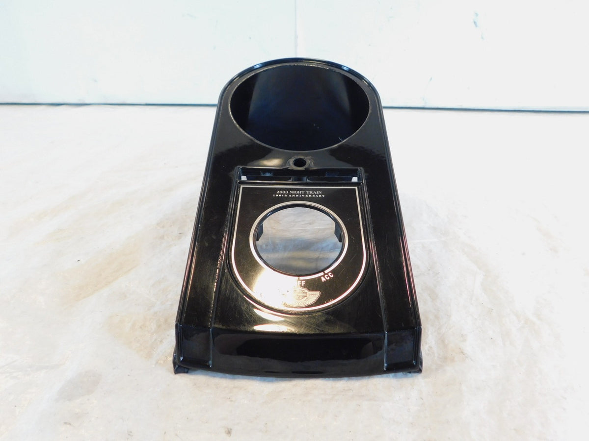 Harley Softail Night Train 100th Anniversary Black Fuel Tank Speedometer Console - C3 Cycle