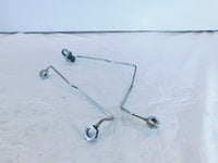 Yamaha V-Star 1100 XVS1100 Classic Custom Silverado Engine Oil Pump Pipe Lines - C3 Cycle