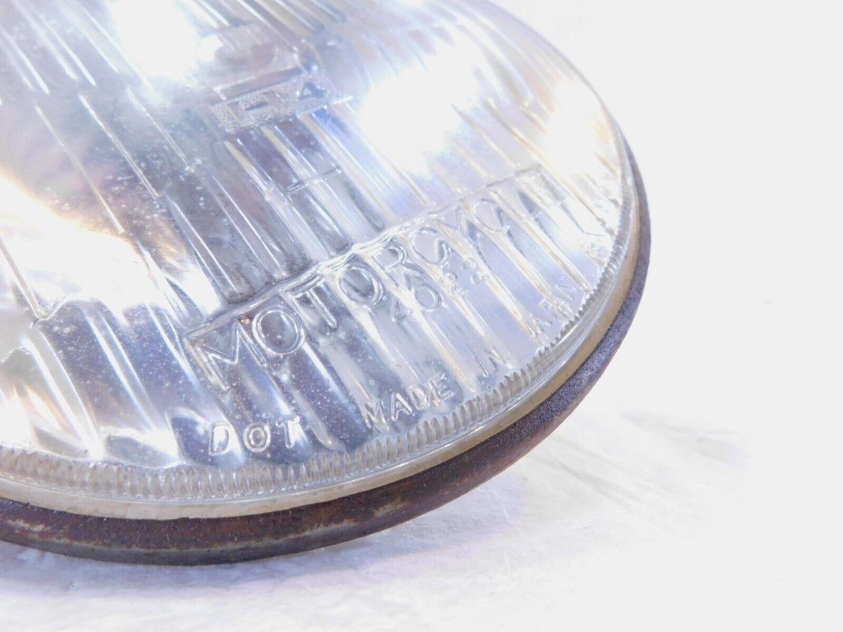 Harley Davidson Sportster Dyna Softail & FXR Front Headlight Headlamp w/ Bulb - C3 Cycle