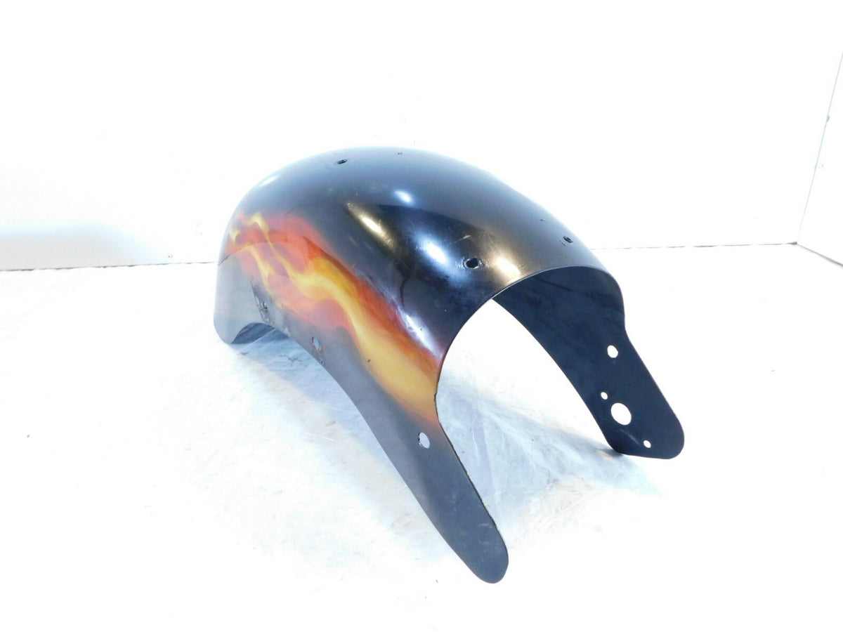 2000 & 2001 Victory V92 Sport Cruiser Black & Flames Rear Fender Cover Fender - C3 Cycle