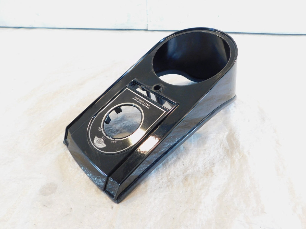 Harley Softail Night Train 100th Anniversary Black Fuel Tank Speedometer Console - C3 Cycle