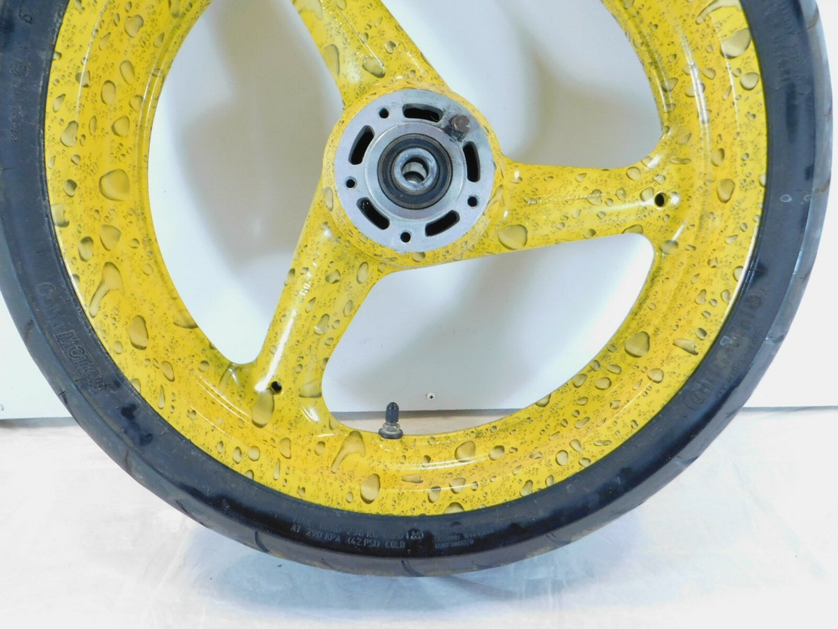 2001-2002 Buell M2 Cyclone S3 Thunderbolt & X1 Lightning Front Wheel Rim & Tire