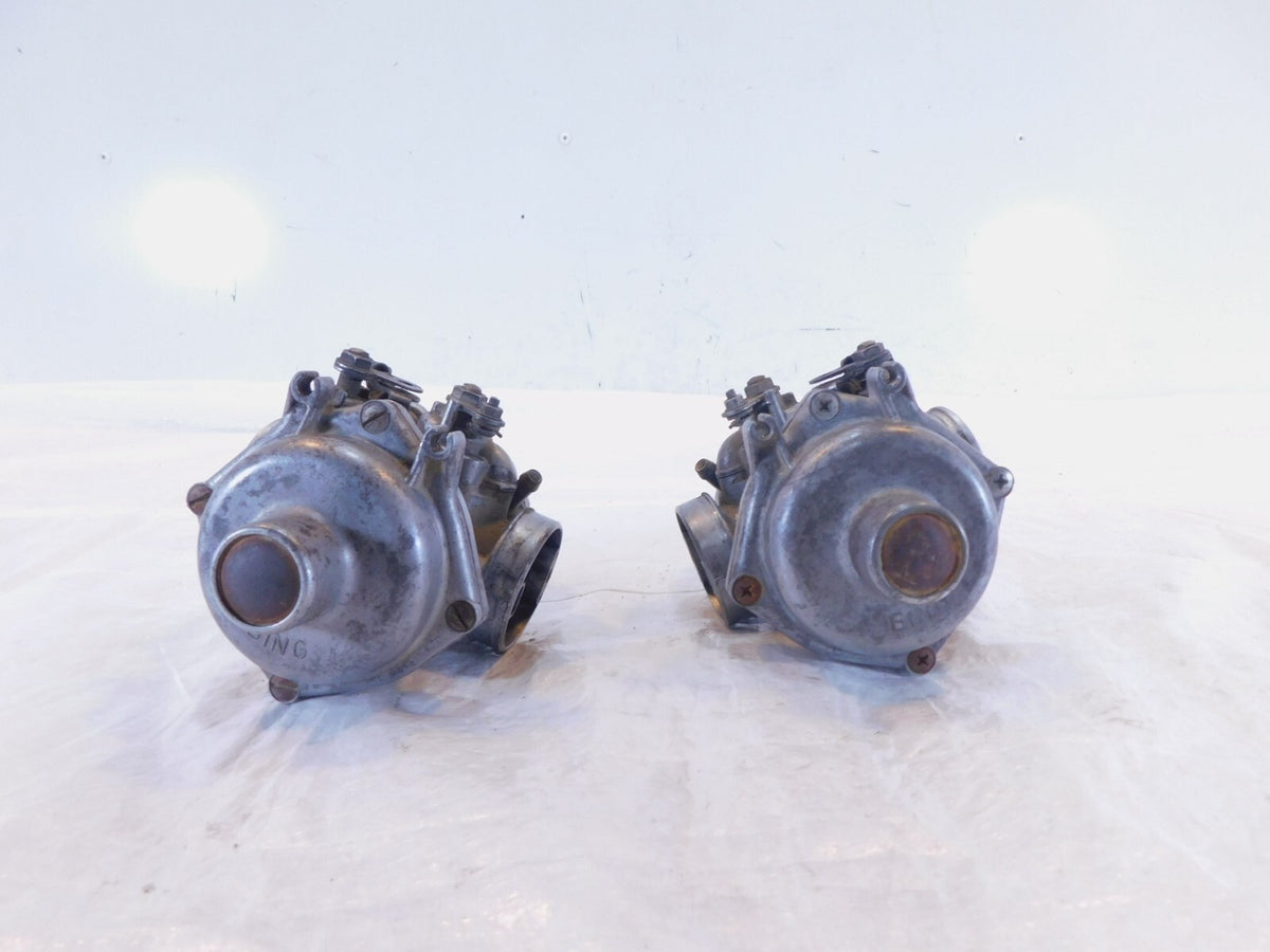 1976-1977 77 BMW Airhead R100 R100/7 Bing Left/Right Air Intake Carburetor Carbs - C3 Cycle