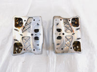 Harley Polished Twin Cam Touring Dyna Softail Cylinder Head Rocker Boxes & Arms - C3 Cycle